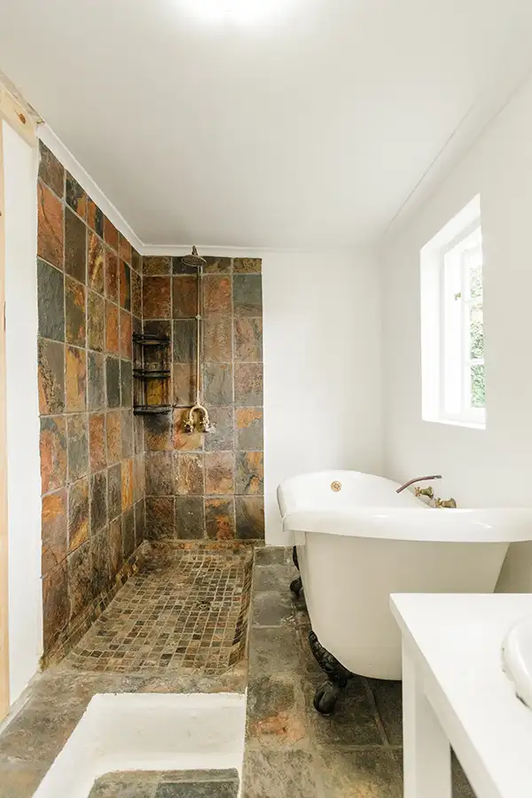 foto van een badkamer